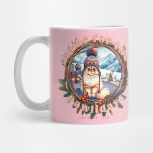 Home For The Holidays Beanie Persian Life 17P Mug